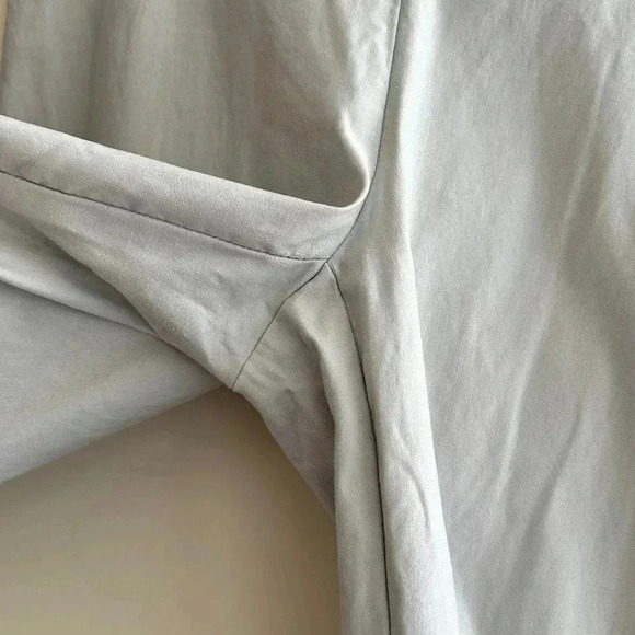 Ellen Tracey Light Blue/Grey Stretch Ankle Pants, Size Medium - Picture 8 of 16